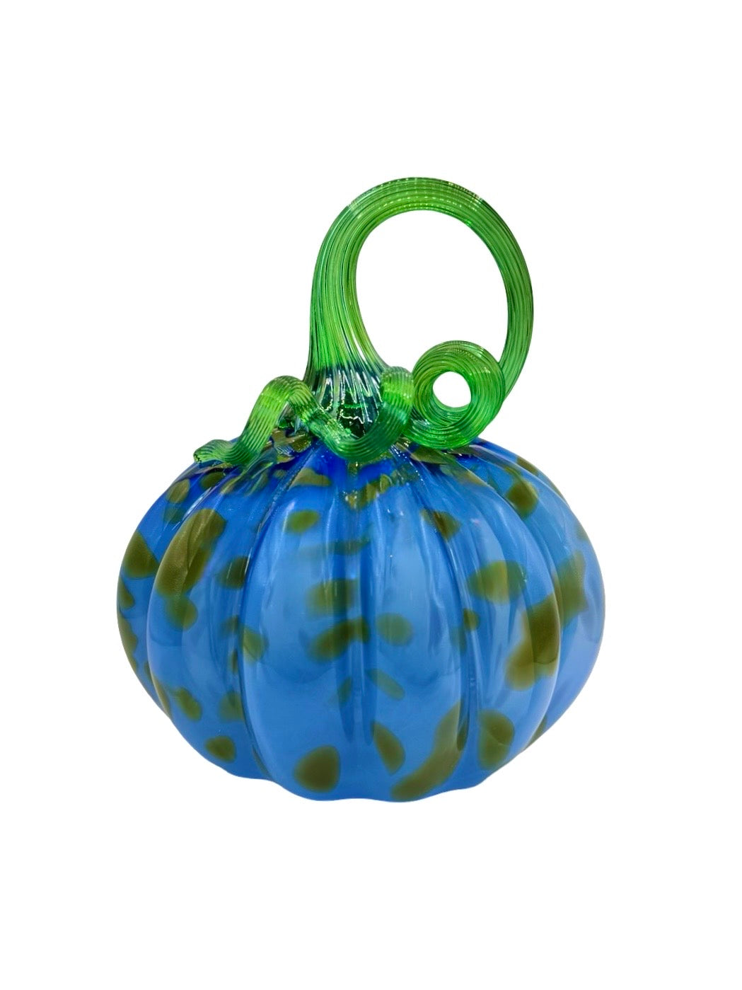 Glass Pumpkin Decor