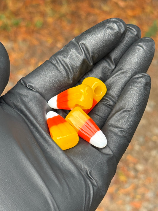 UV Reactive Candy Corn Pendants