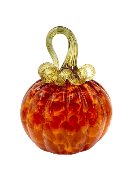 Glass Pumpkin Decor
