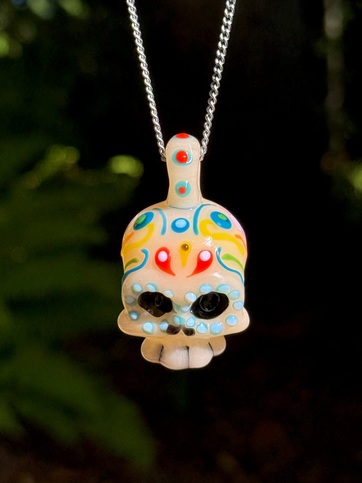 💀 Sugar Skull Pendant # 1