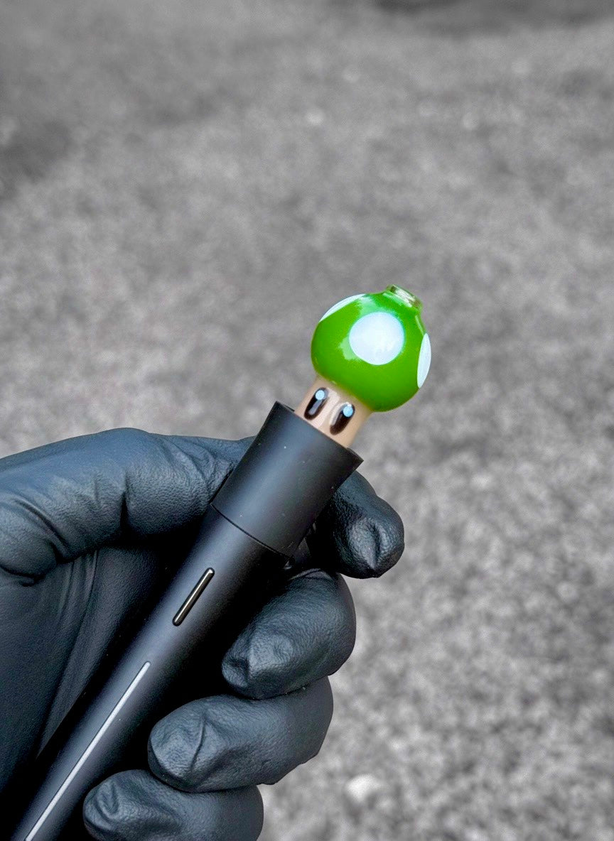1 UP Green - Mario Pivot Top (UV Reactive)