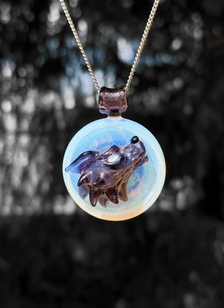 Howling Wolf Pendants