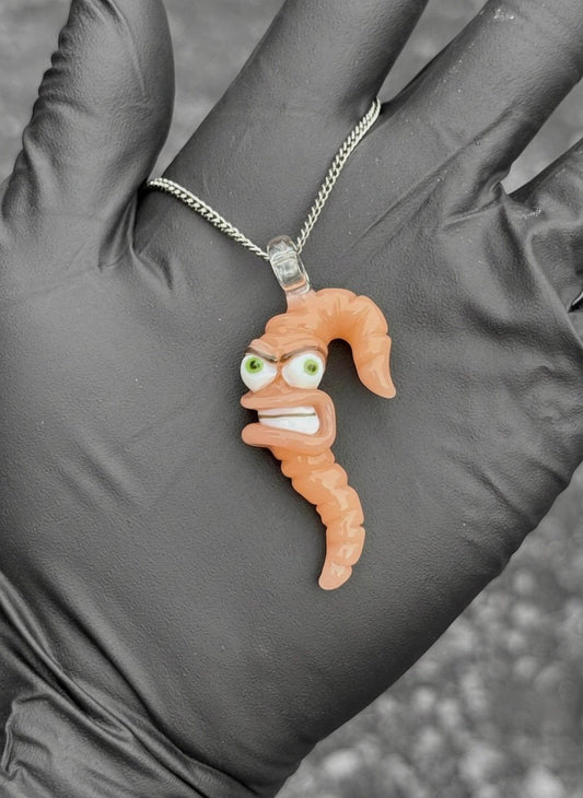Earthworm Jim Pendant