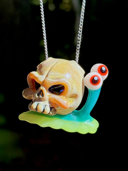 💀 Skull Shell Gary Pendant