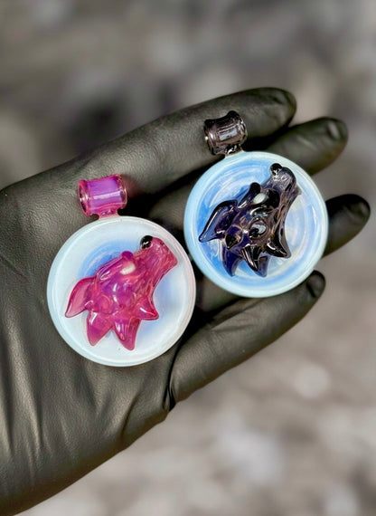 Howling Wolf Pendants