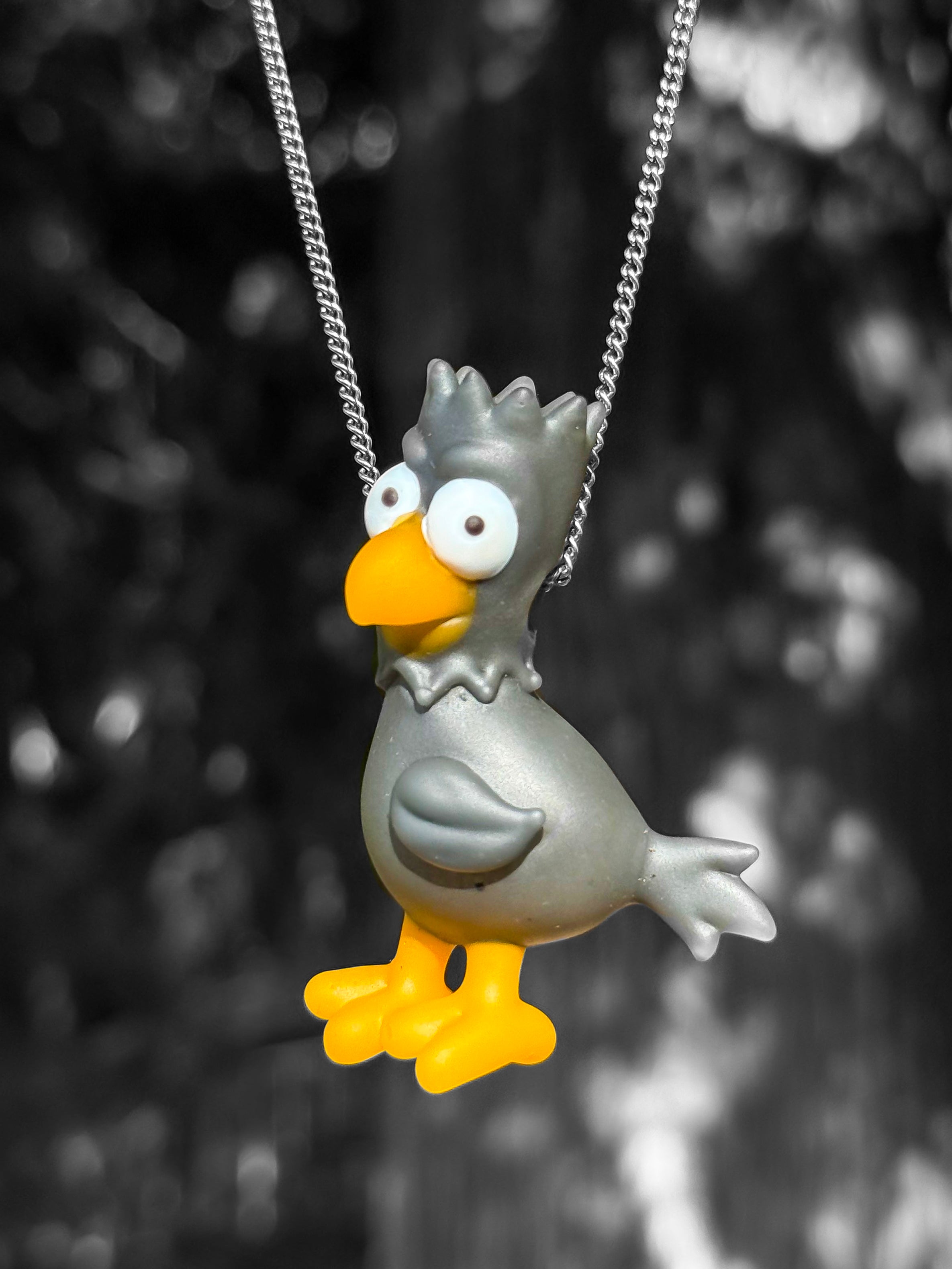 Simpsons Bart Raven Pendant (UV) – J Smart Glass