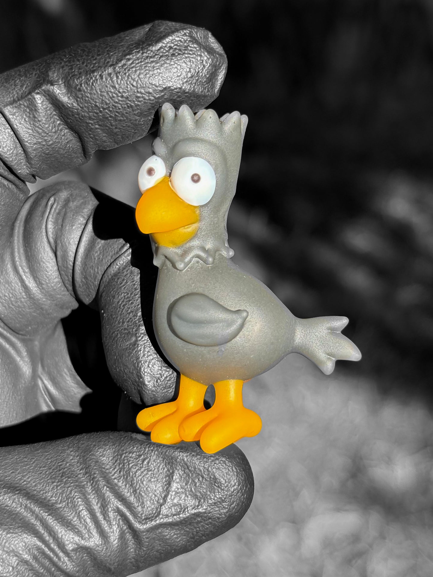 Simpsons Bart Raven Pendant (UV)