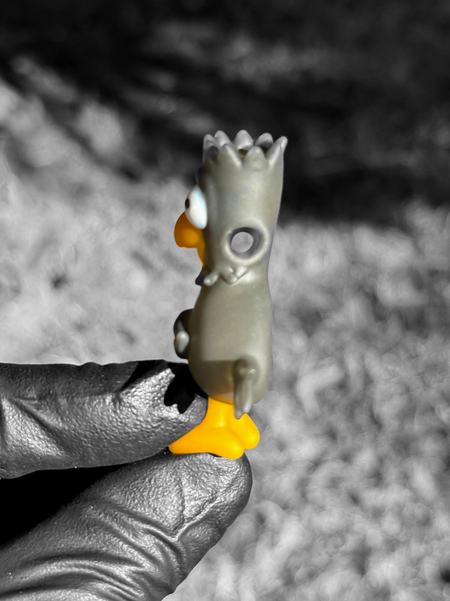 Simpsons Bart Raven Pendant (UV)