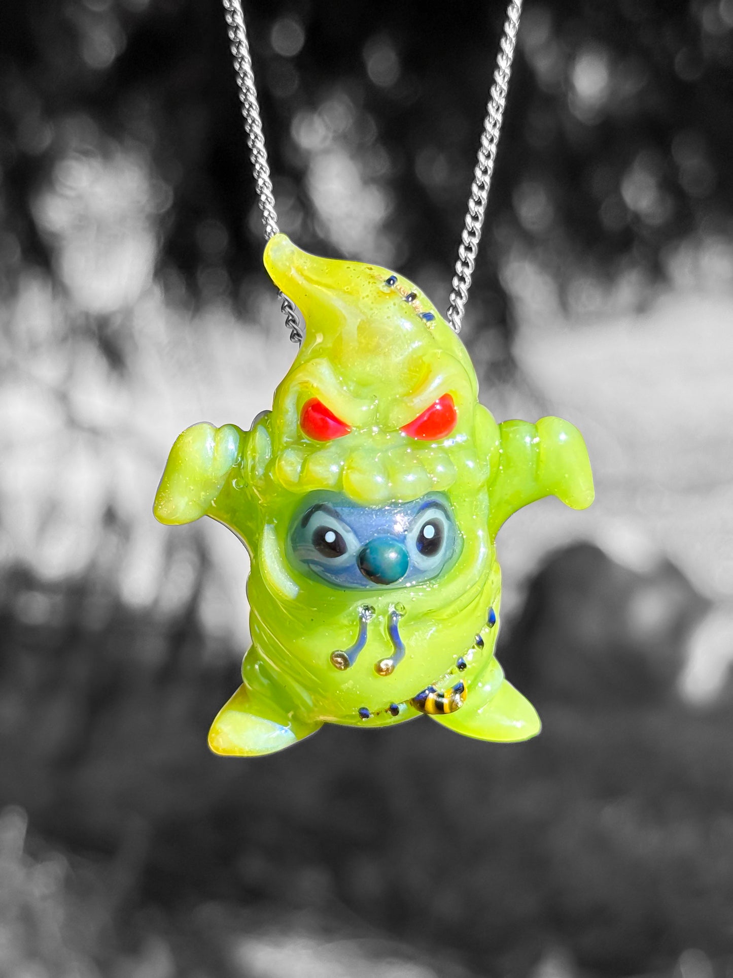 Stitch Oogie Boogie Costume Pendant (Fully UV)