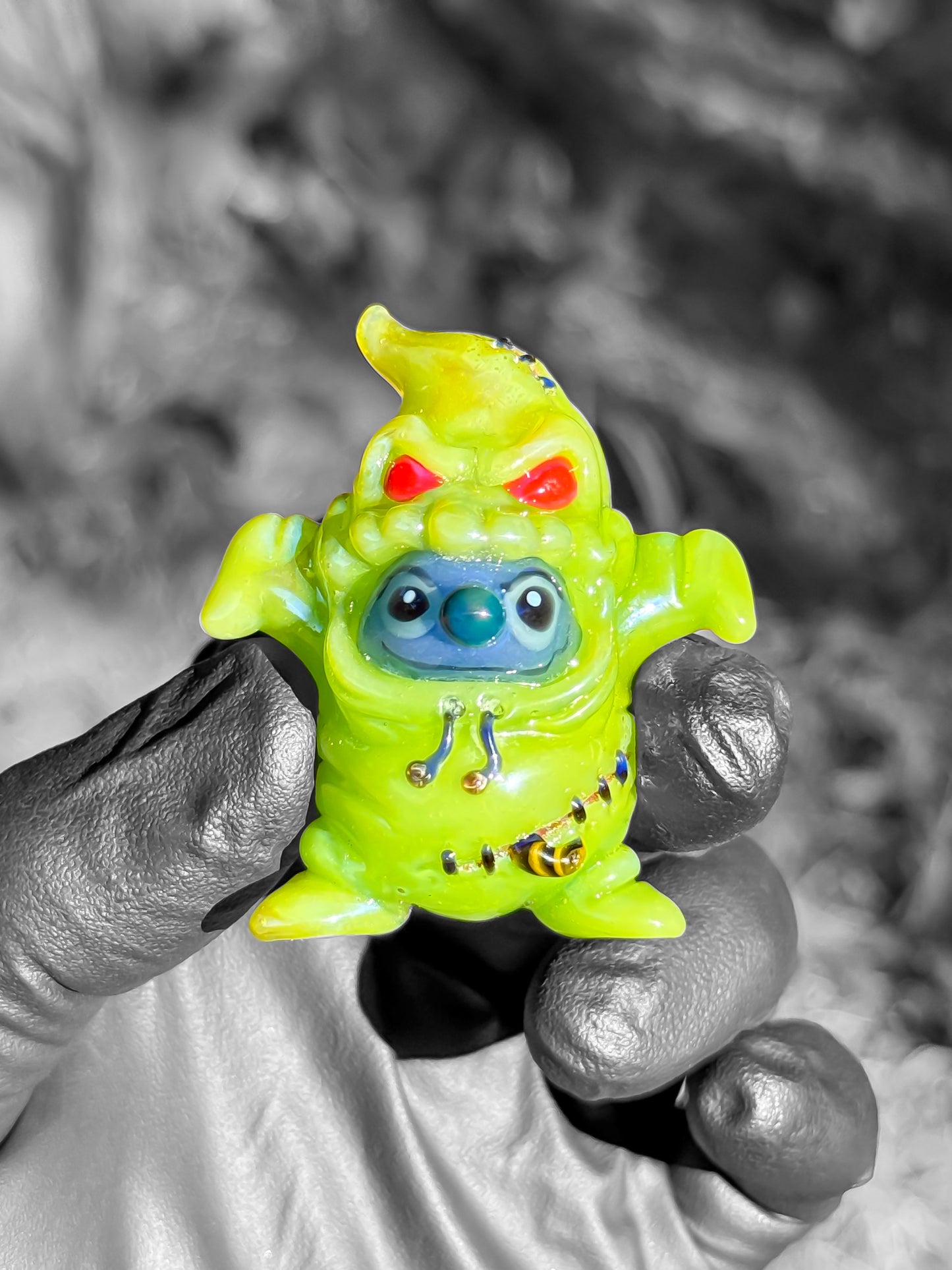 Stitch Oogie Boogie Costume Pendant (Fully UV)