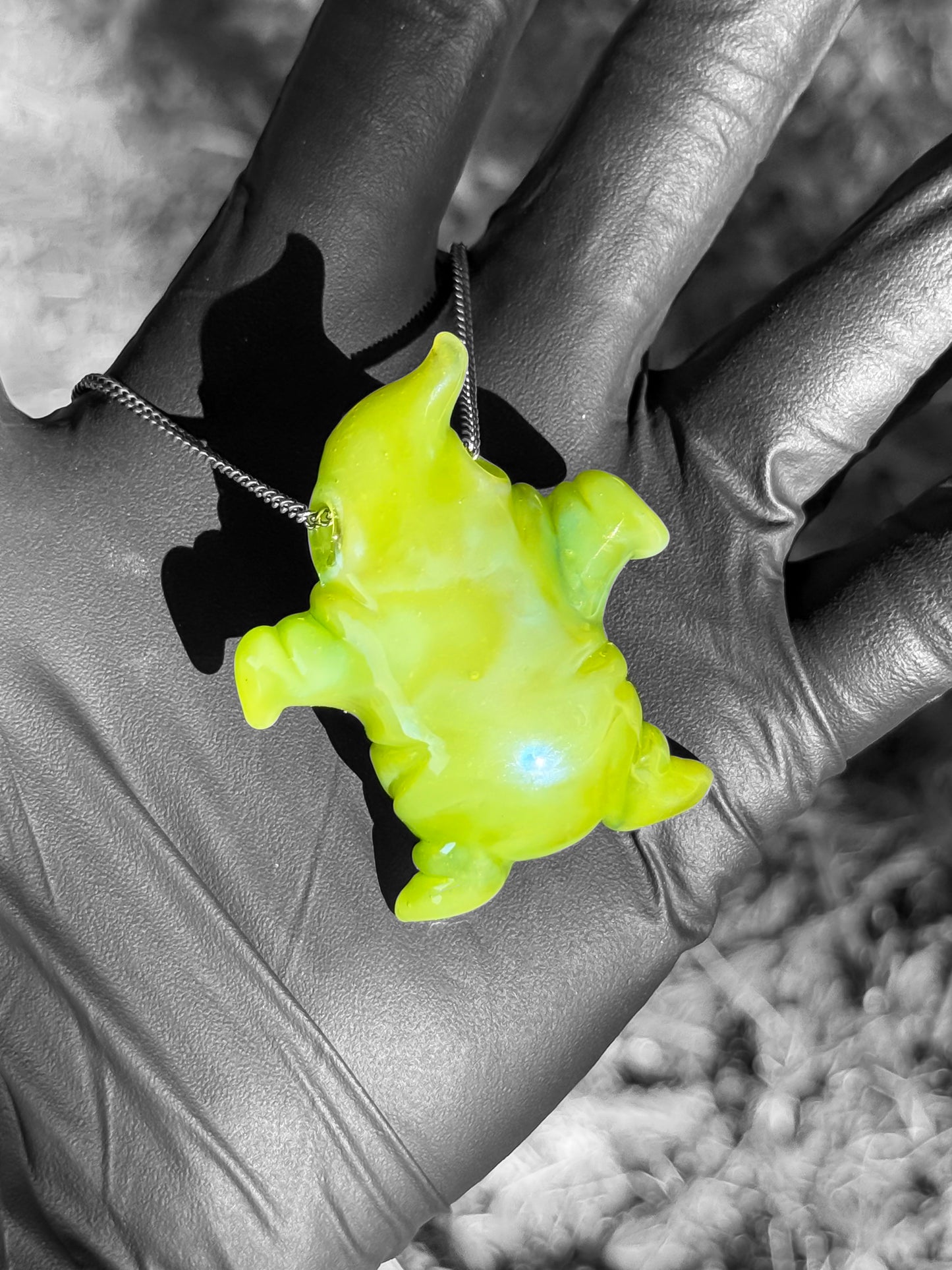 Stitch Oogie Boogie Costume Pendant (Fully UV)