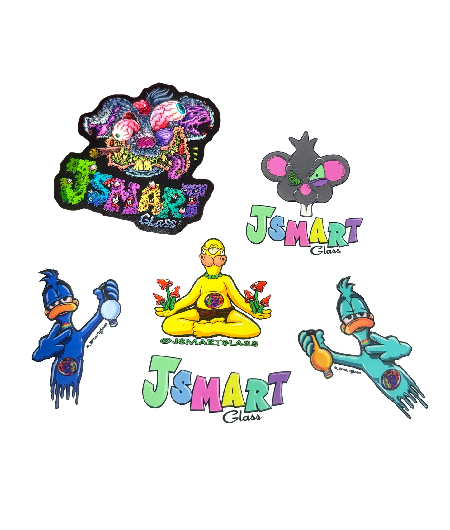 J Smart Glass Random Sticker Pack
