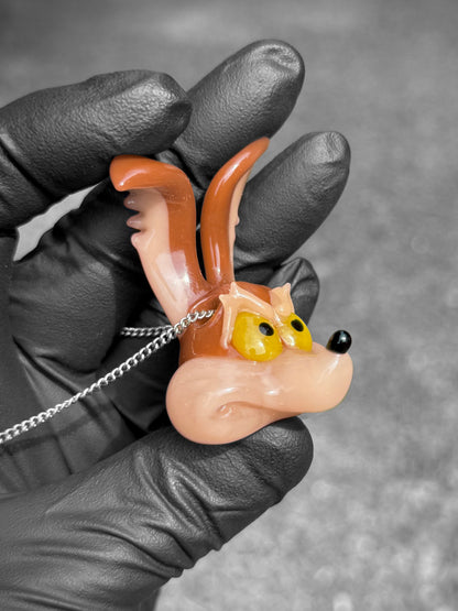 Wile E. Coyote Pendant