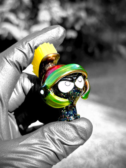 Marvin the Martian Puffco Pivot Top (UV Reactive)