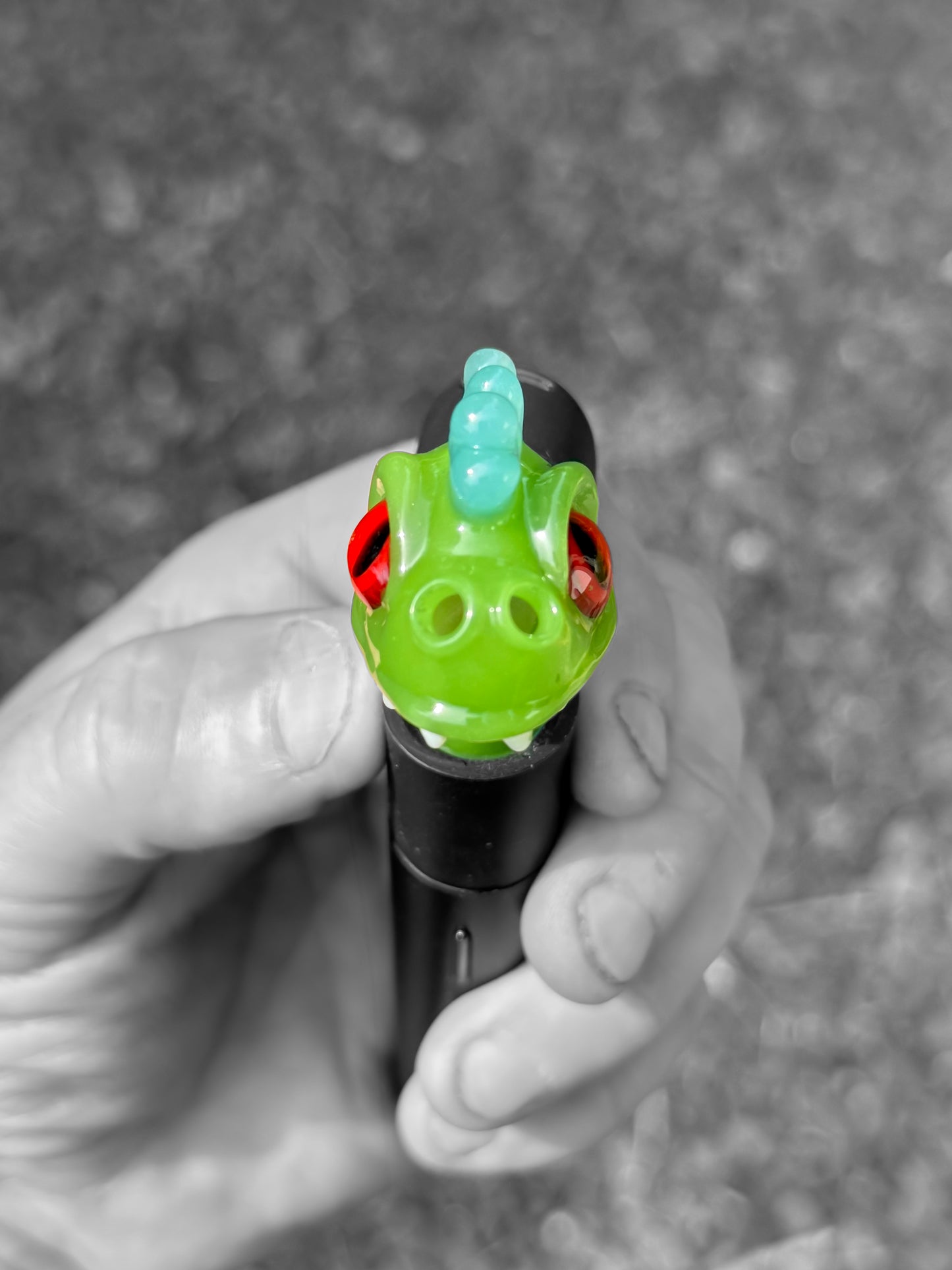 Reptar Puffco Pivot Top (UV Reactive)