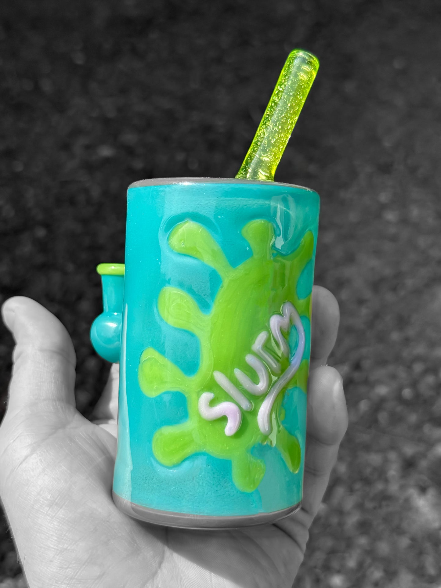 Futurama Slurm Can UV Reactive Rig (10mm)
